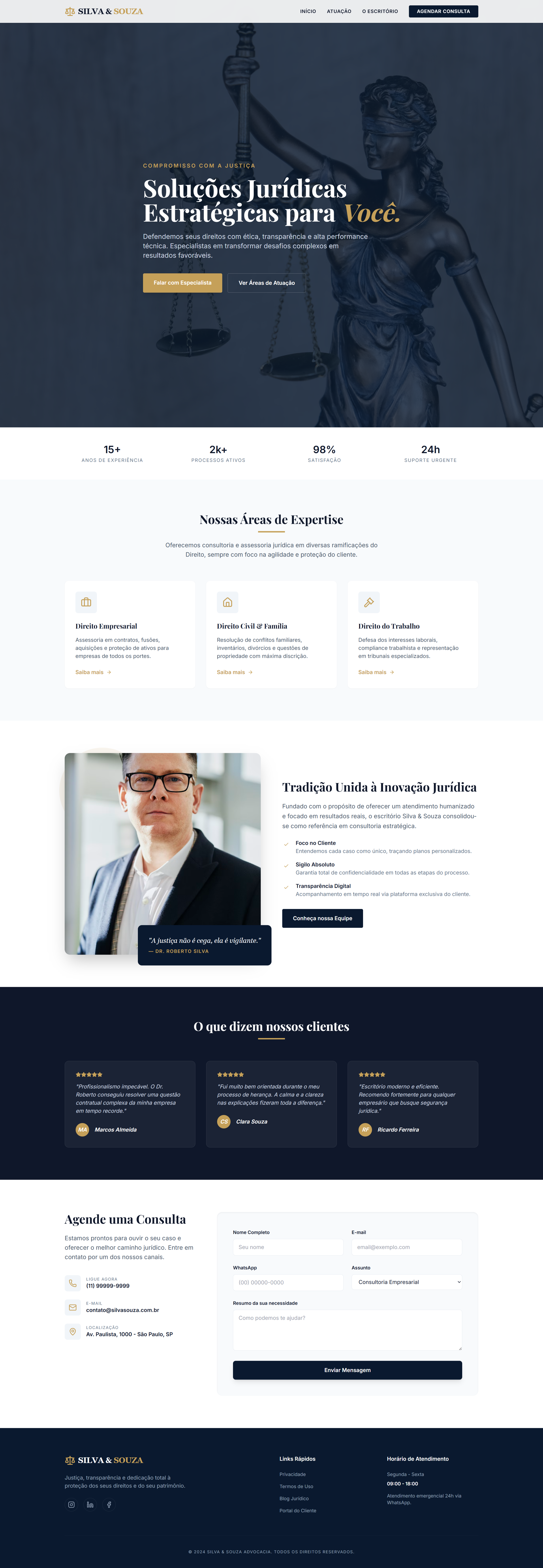 [Imagem de Projeto de Site para Advocacia]